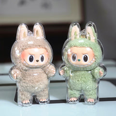 Labubu Acrylic Protector Case – Fits V1/V2/V3 Dolls