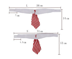 Pet bow tie tie child baby tie cartoon print small tie spot wholesale dog tie