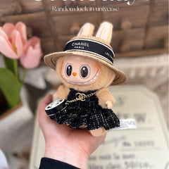 Labubu Doll Clothes – Mario Mushroom Princess Outfit