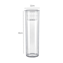 Living Room Micro Landscape Desktop Ecological Pot Transparent Plastic Creative Decoration Fish Tank