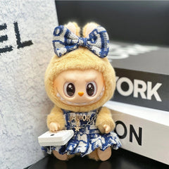 Labubu Doll Clothes – Mario Mushroom Princess Outfit