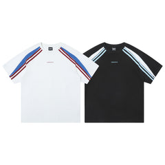 Foam Fun Letter Print T-Shirt – Unisex Loose Fit