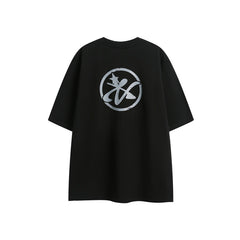 Letter Print T-Shirt – Unisex Fashion Loose Fit