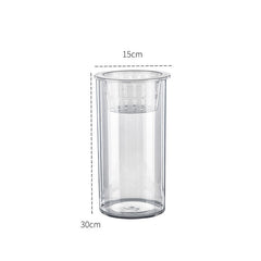 Living Room Micro Landscape Desktop Ecological Pot Transparent Plastic Creative Decoration Fish Tank