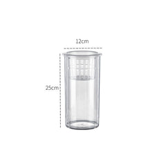 Living Room Micro Landscape Desktop Ecological Pot Transparent Plastic Creative Decoration Fish Tank