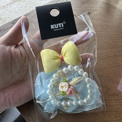 Labubu 17cm Doll Clothes & Pendant Keychain – Air Cotton Shorts