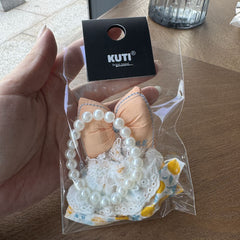 Labubu 17cm Doll Clothes & Pendant Keychain – Air Cotton Shorts