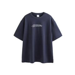 Contrast Splicing Sports T-Shirt – Casual Loose Short Sleeve