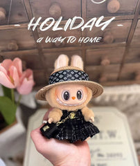 Labubu Doll Clothes – Mario Mushroom Princess Outfit