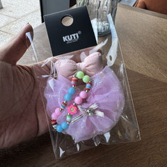 Labubu 17cm Doll Clothes & Pendant Keychain – Air Cotton Shorts