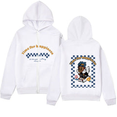 Melancholic Child Graphic Hoodie – Minimalist Zip-Up Sweatshirt