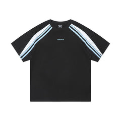 Foam Fun Letter Print T-Shirt – Unisex Loose Fit