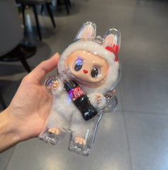 Labubu Acrylic Protector Case – Fits V1/V2/V3 Dolls