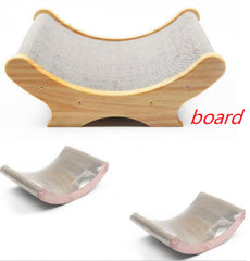 U-shaped bed cat toy cat paw grinder