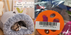 New Splice Portable Pet Nest Portable Autumn And Winter Warm Dog Nest Moisture-proof Long Fur Cat Nest Cross Border Pet Nest