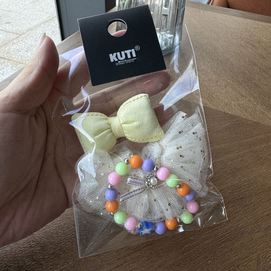 Labubu 17cm Doll Clothes & Pendant Keychain – Air Cotton Shorts