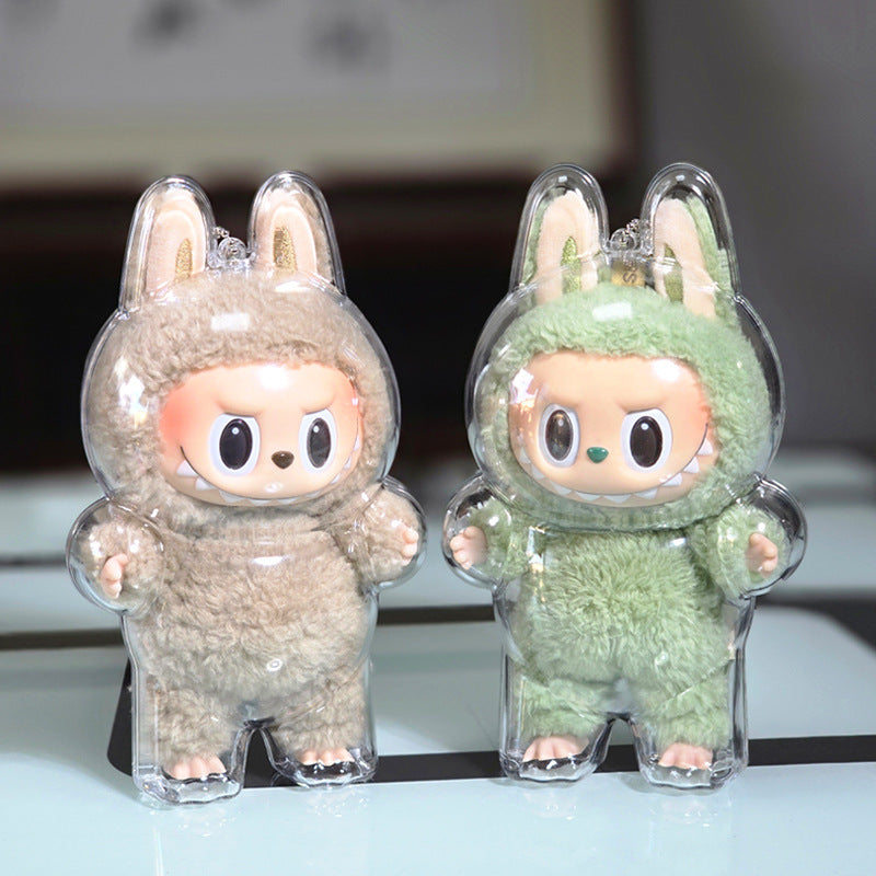 Labubu Acrylic Protector Case – Fits V1/V2/V3 Dolls