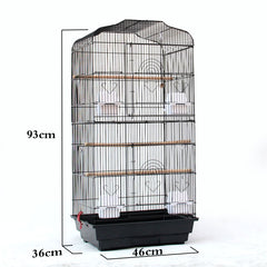 Portable Pet Display Wire Bird Parrot Cage