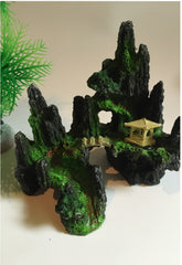 Simulation resin rockery