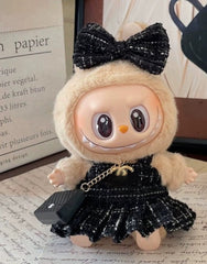 Labubu Doll Clothes – Mario Mushroom Princess Outfit