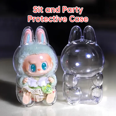Labubu Acrylic Protector Case – Fits V1/V2/V3 Dolls