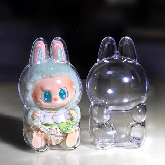 Labubu Acrylic Protector Case – Fits V1/V2/V3 Dolls