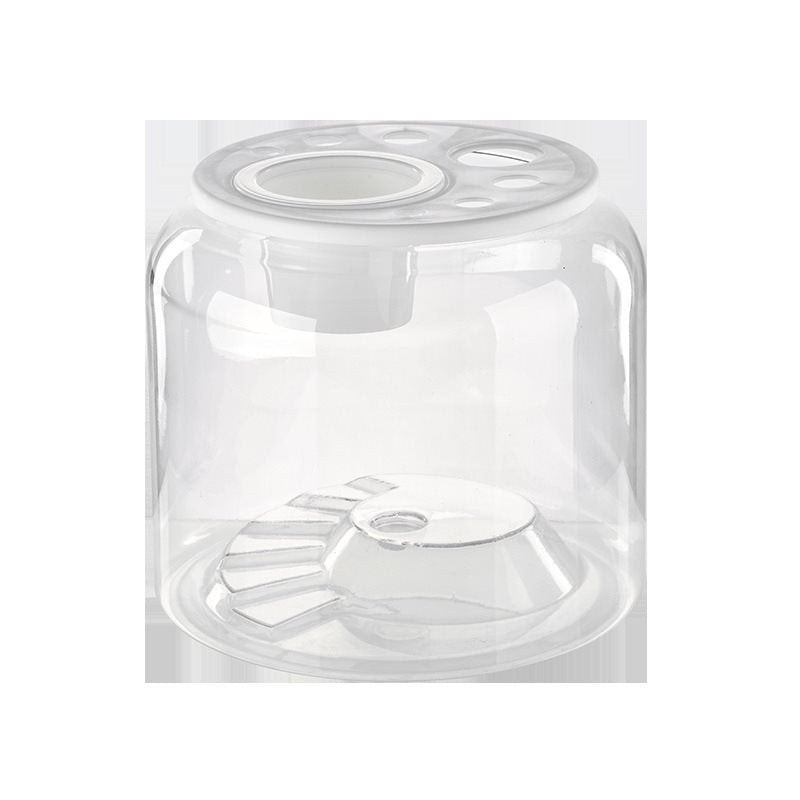 Transparent Plastic Ecological Desktop Landscaping Feeding Fish Tank