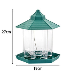 Outdoor Balcony Waterproof Hanging Bird Feeder
