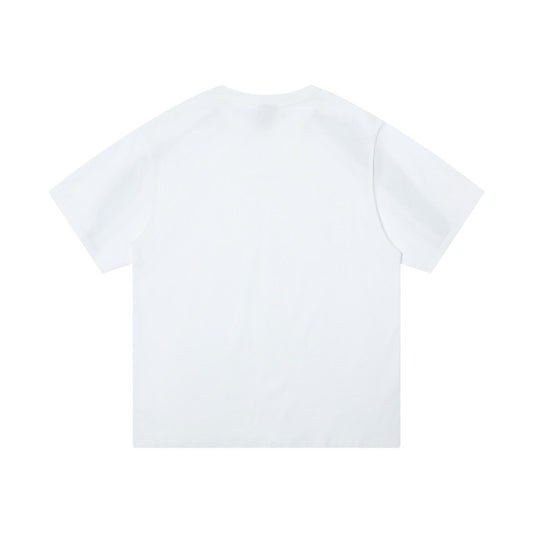 Foam Fun Letter Print T-Shirt – Unisex Loose Fit