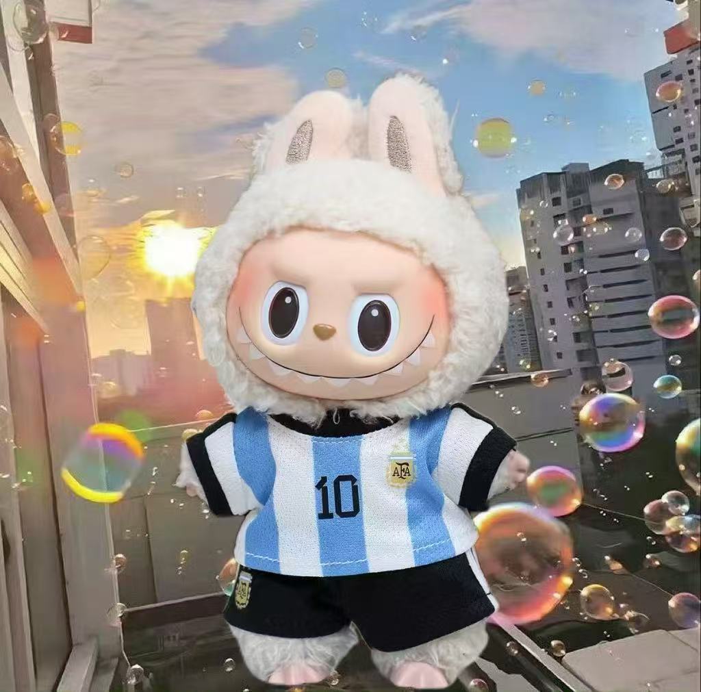 Labubu 17cm Jersey Doll Outfit – First & Second Gen