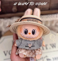 Labubu Doll Clothes – Mario Mushroom Princess Outfit