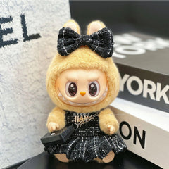 Labubu Doll Clothes – Mario Mushroom Princess Outfit