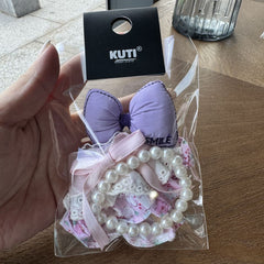 Labubu 17cm Doll Clothes & Pendant Keychain – Air Cotton Shorts