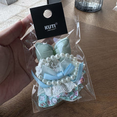 Labubu 17cm Doll Clothes & Pendant Keychain – Air Cotton Shorts