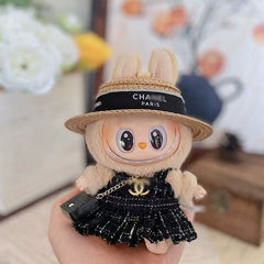 Labubu Doll Clothes – Mario Mushroom Princess Outfit