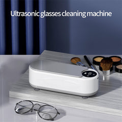 Portable Ultrasonic Jewelry Cleaner – 450ml Compact Household Cleaning Machine for Rings, Glasses & Makeup Brushes