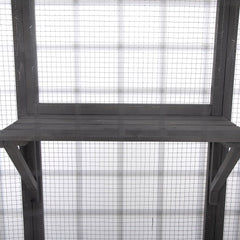 Oversized Cat Cage - Grey