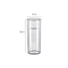 Living Room Micro Landscape Desktop Ecological Pot Transparent Plastic Creative Decoration Fish Tank